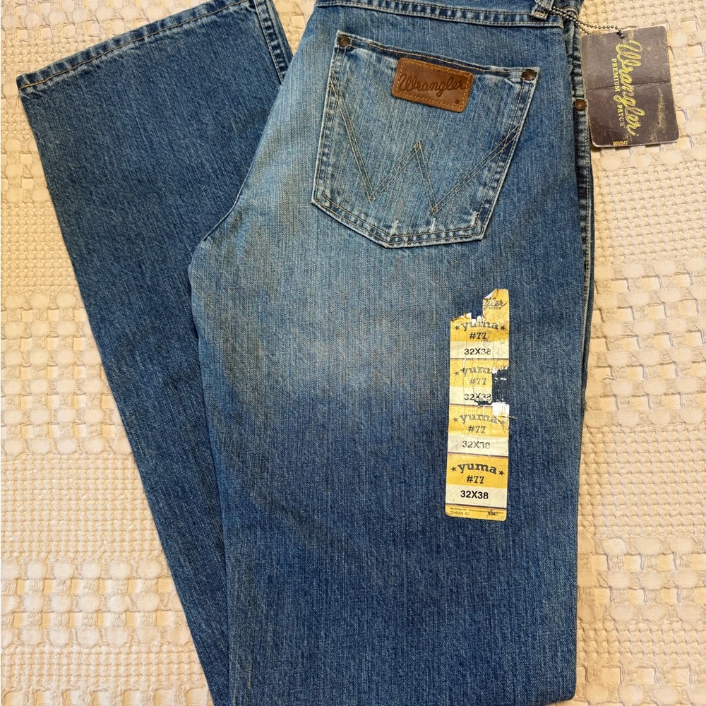 Wrangler Men's Relaxed Fit Denim Jeans